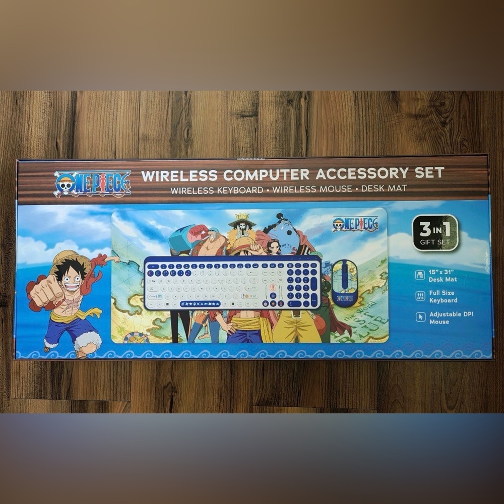 One Piece Wireless Computer Accessory Set - 3-in-1 Gift Bundle - Picture 2 of 2